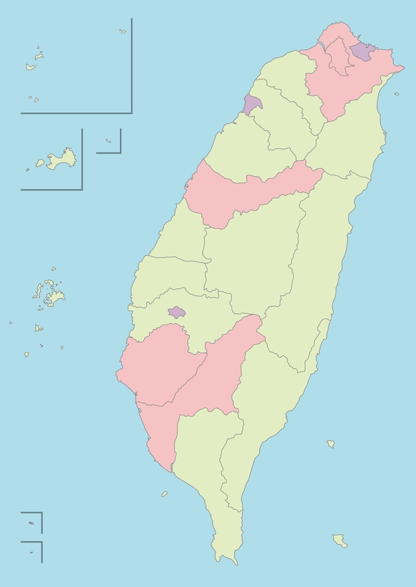 Taiwan Map